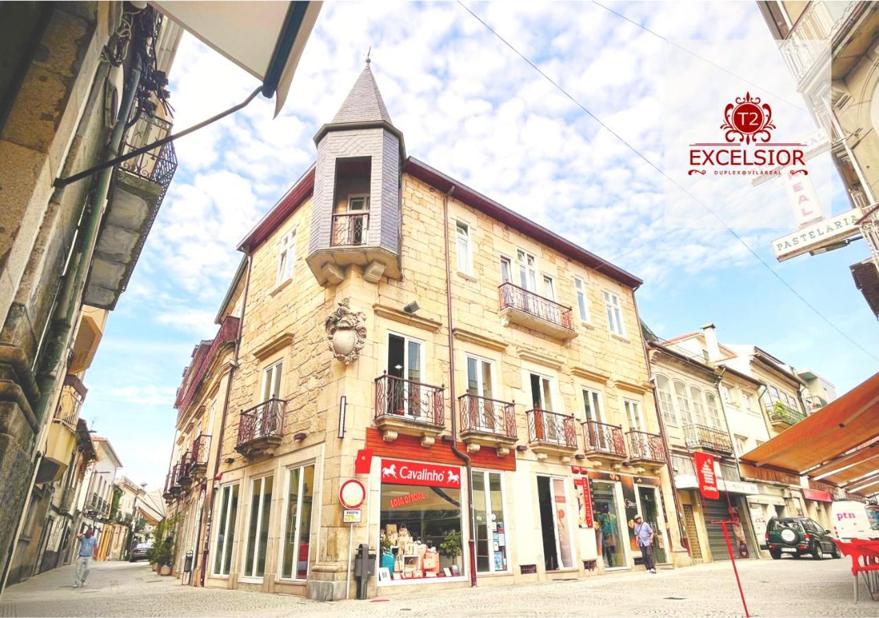 Апартаменты T2 Duplex - Exclusivo No Centro Historico Вила-Реал Экстерьер фото