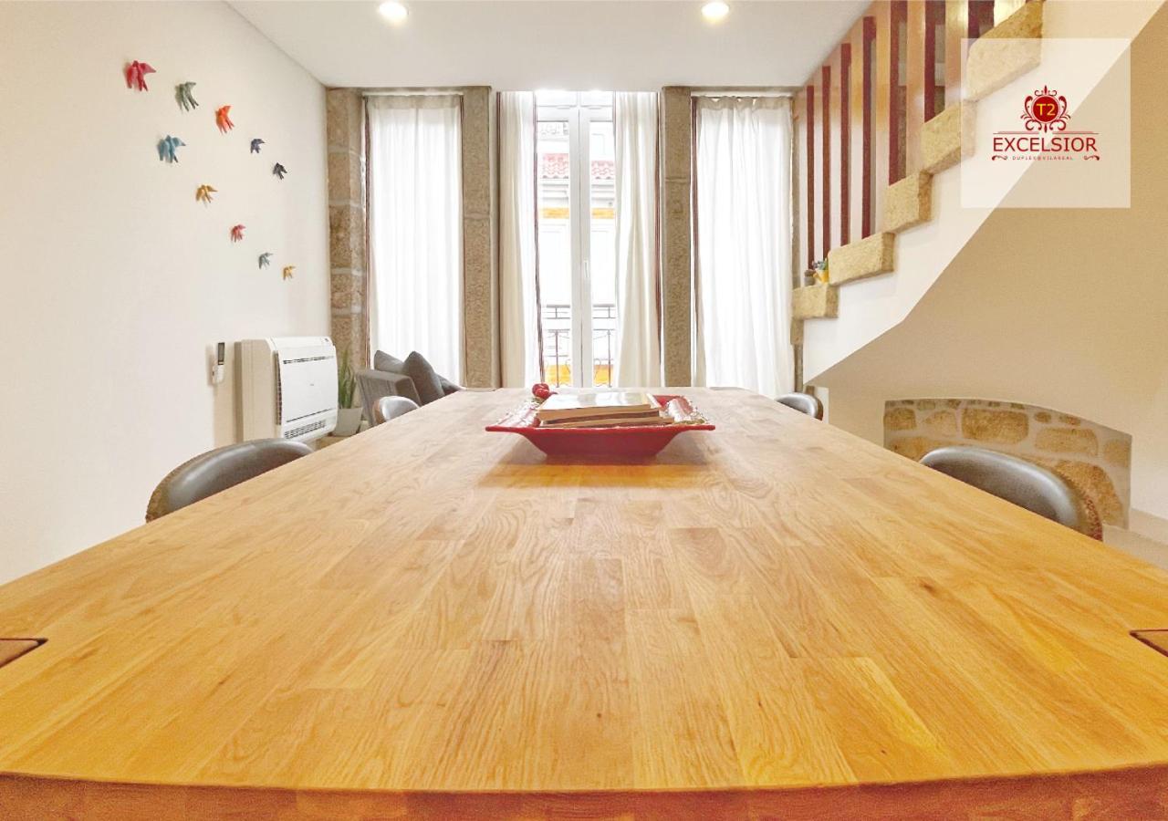 Апартаменты T2 Duplex - Exclusivo No Centro Historico Вила-Реал Экстерьер фото