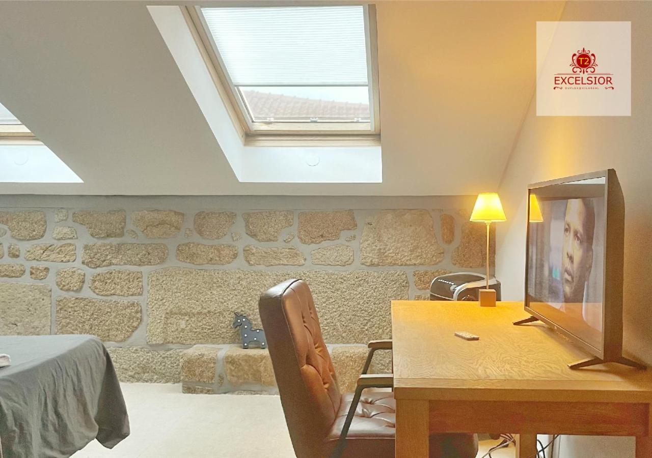 Апартаменты T2 Duplex - Exclusivo No Centro Historico Вила-Реал Экстерьер фото